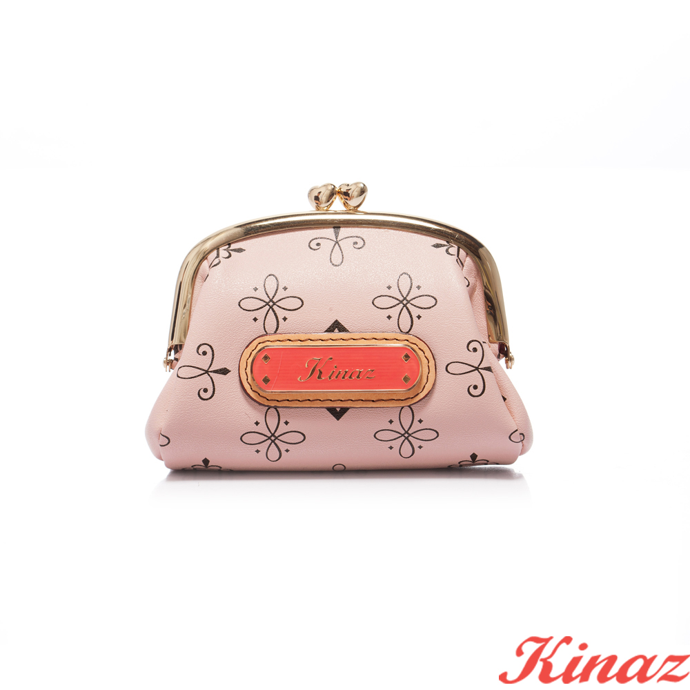 KINAZ– Ornate Paris華麗巴黎系列~奢華夜晚零錢包-自信粉紅