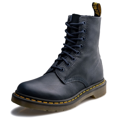 Dr.Martens-經典PASCAL8孔馬汀靴-女款-深藍色