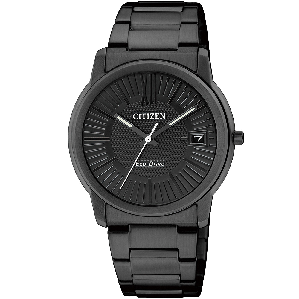 CITIZEN Eco-Drive 心動奇蹟光動能腕錶(FE6015-56E)-IP黑/32mm