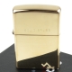 【ZIPPO】美系~Solid Brass~純銅高磨光金色鏡面(寬版) product thumbnail 1