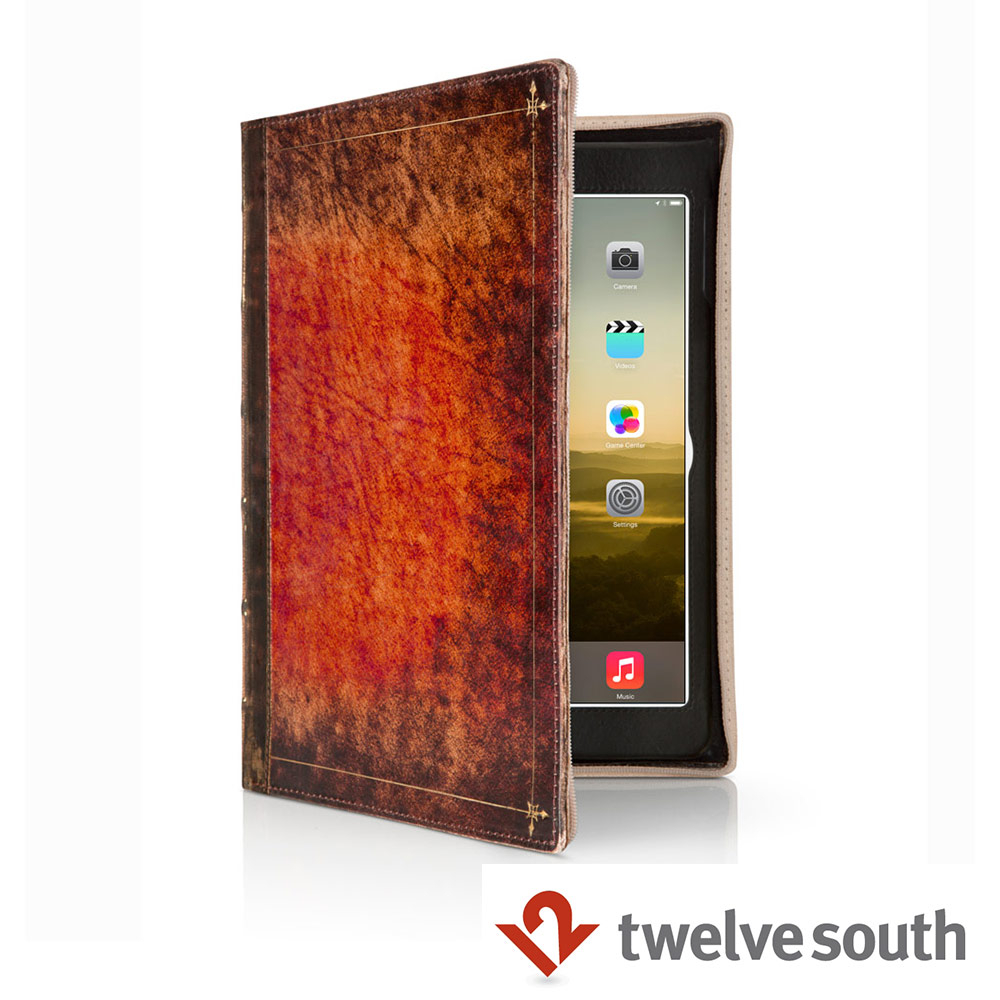 Twelve South BookBoo典藏版復古書 iPad Air/Air 2 保護套