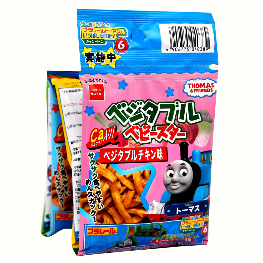 Oyatu  4連湯瑪士蔬菜餅乾(84gx2包)
