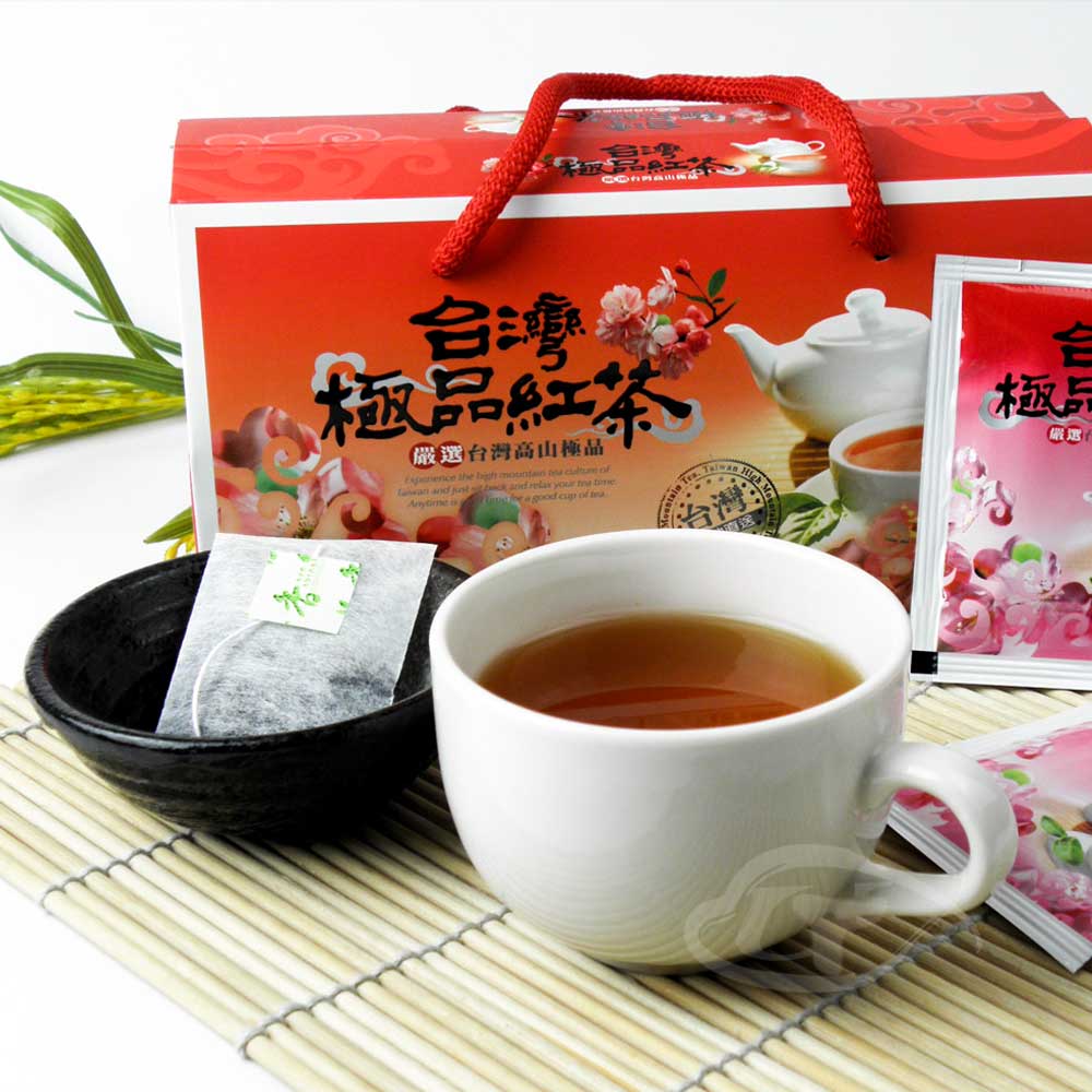 醒茶莊 台灣極品梨香紅茶袋茶禮盒1盒