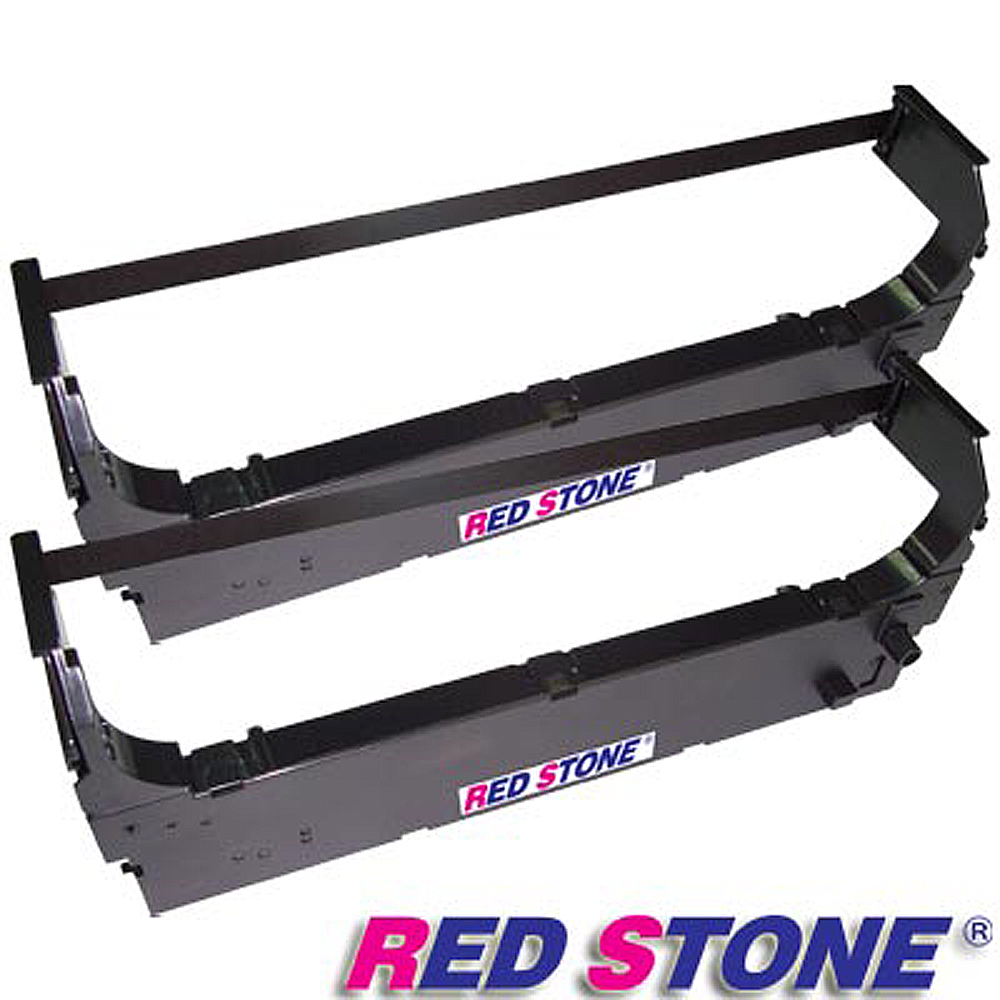 RED STONE for OMRON 3M2GS-ATM黑色色帶組【雙包裝】×1盒(1盒2入)