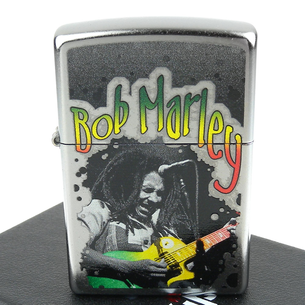 ZIPPO 美系~Bob Marley-雷鬼音樂教父圖案設計打火機