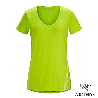 Arcteryx 24系列 女 有機棉 Regenerate 短袖T恤 榍石黃