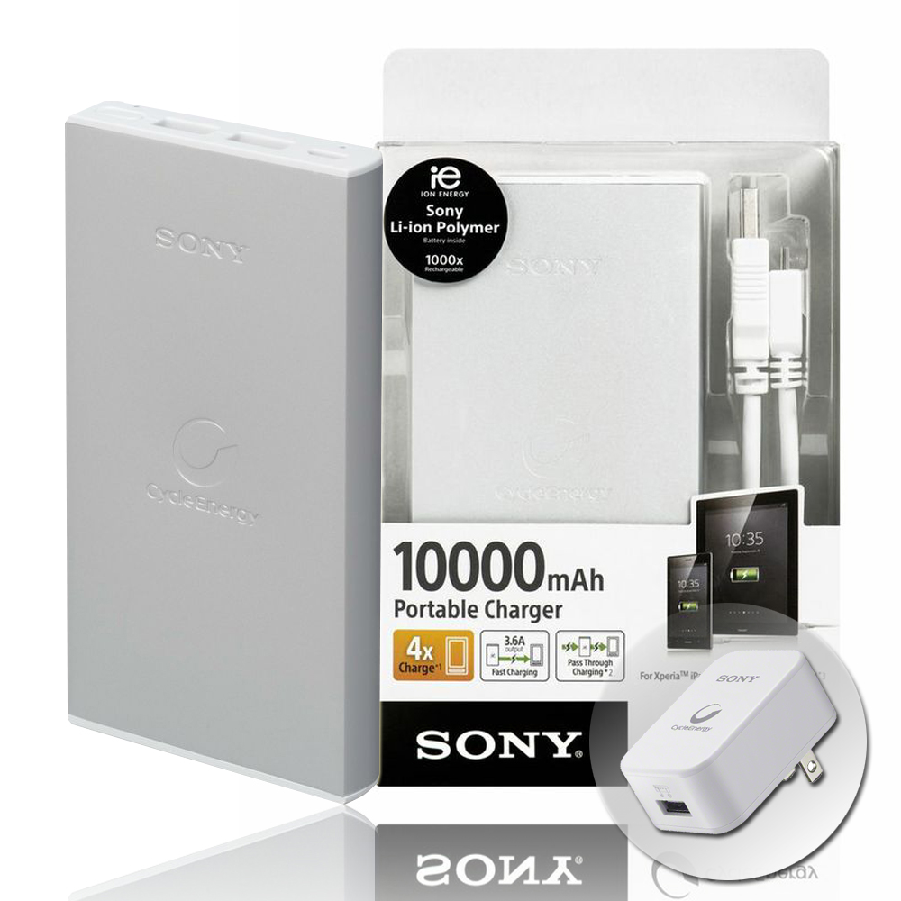 SONY 10000mAh 超薄鋁合金行動電源 (公司貨)