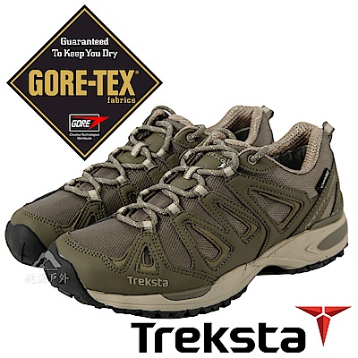 Treksta 女 Gore-Tex 防水健行登山鞋『棕色』KR17GW