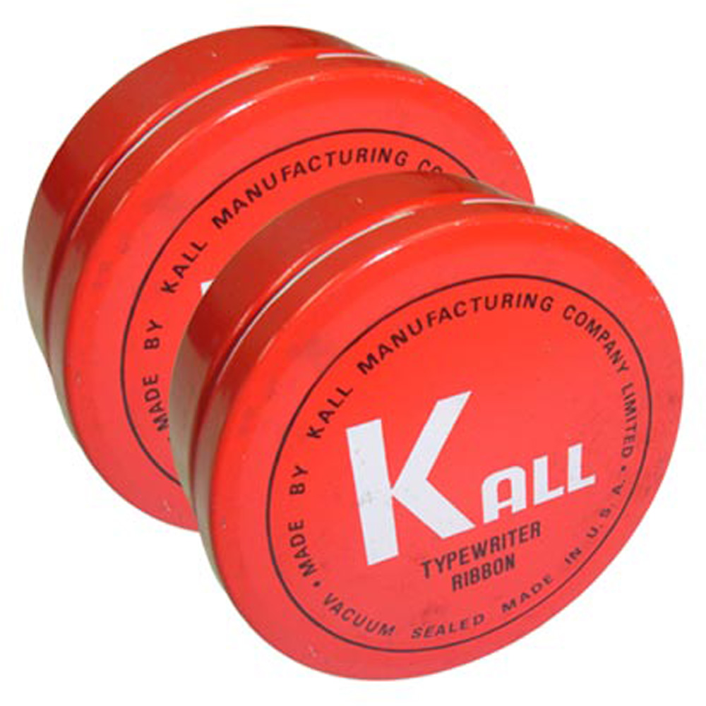 KALL  K.O.N 傳統手動機械式打字機 黑色色帶(1組2入)