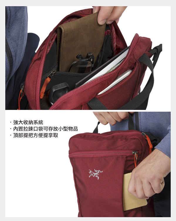 Arcteryx 始祖鳥 24系列 Slingblade 4L 多功能斜背包 黑