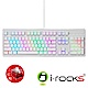 i-Rocks IRK76M RGB機械鍵盤-白(靜音紅軸) product thumbnail 2