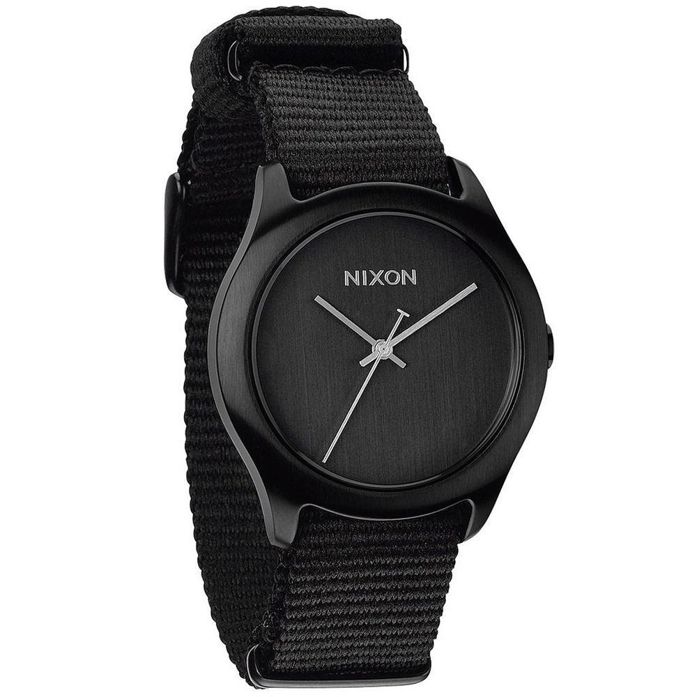 NIXON MOD 戶外冒險休閒腕錶-黑/38mm