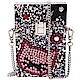 KARL LAGERFELD K/SPARKLE 粉鑽貓咪硬殼鍊帶晚宴包 product thumbnail 1