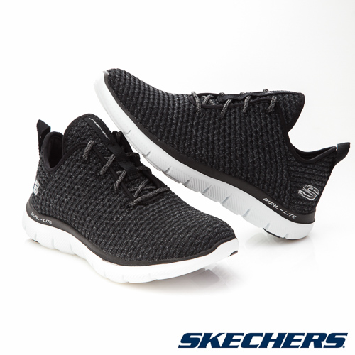 SKECHERS(女)運動系列FLEX APPEAL 2.0-12773BKW