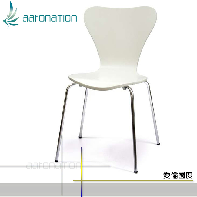 aaronation 愛倫國度 時尚設計造型曲木椅43x38x80cm(2入)
