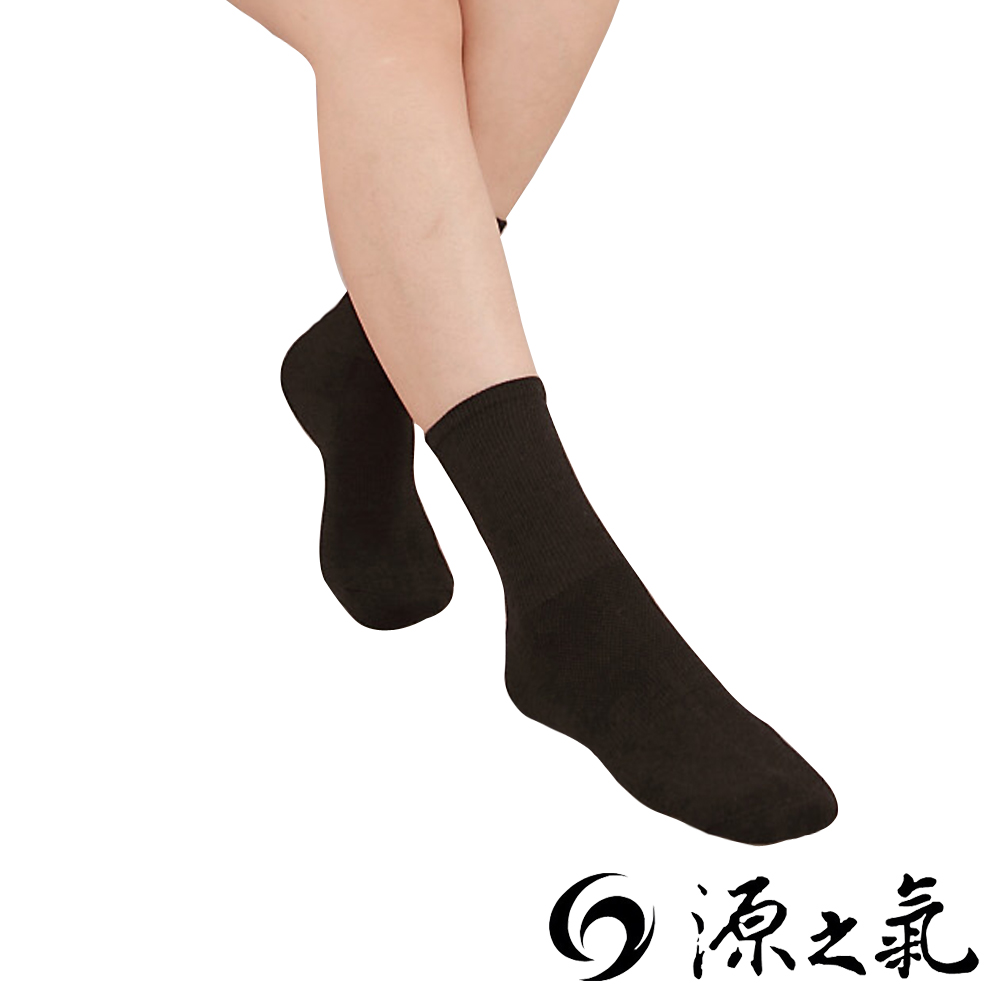 源之氣 極品竹炭寬口運動女襪三雙組 RM-30203