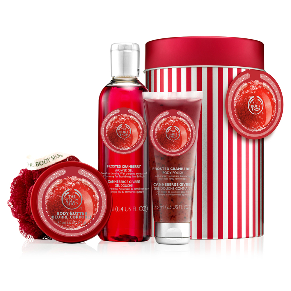 The Body Shop  蔓越莓 糖果罐禮盒