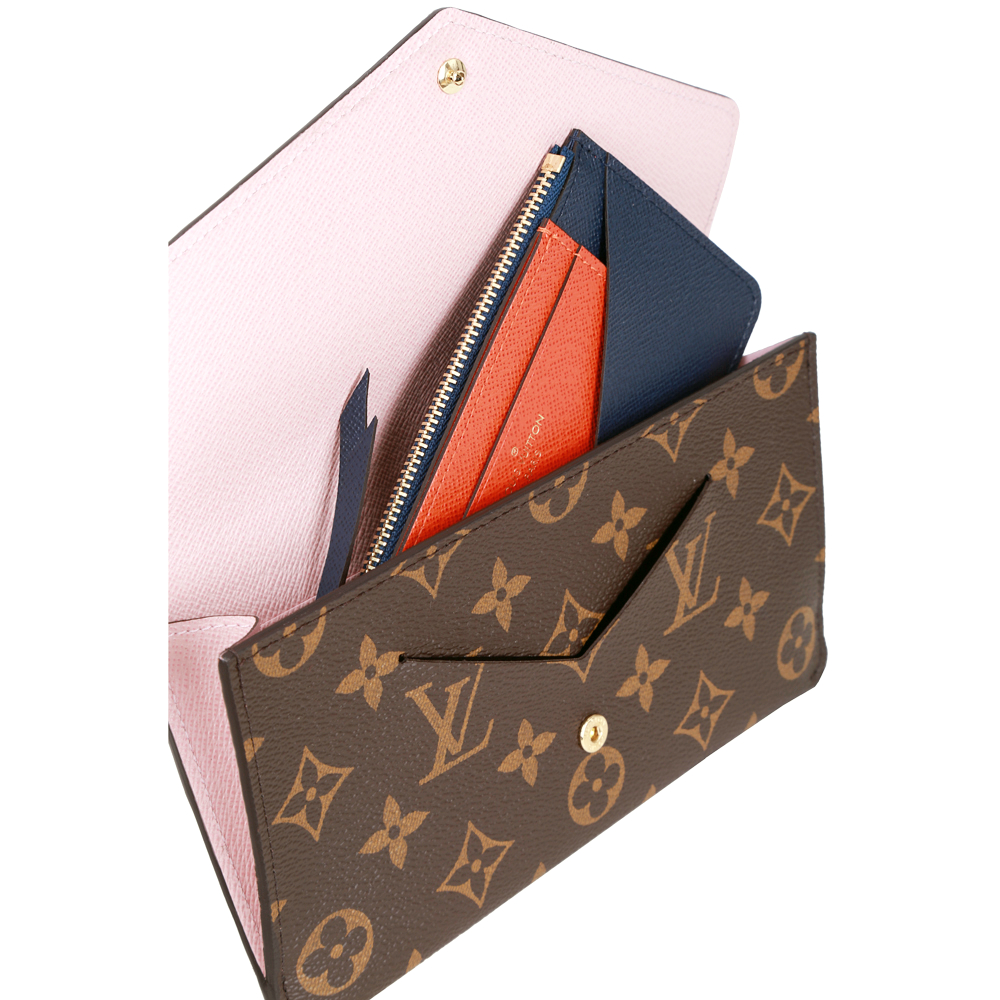 LOUIS VUITTON M62203 JEANNE MONOGRAM CANVAS LONG WALLET