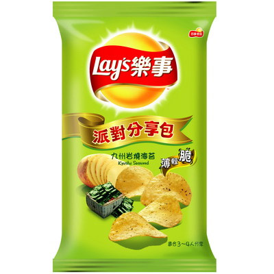 《Lay’s樂事》九州岩燒海苔口味派對分享包