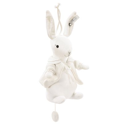 STEIFF泰迪熊 - 嬰幼兒音樂鈴 Rabbit 18cm (頂級精品)