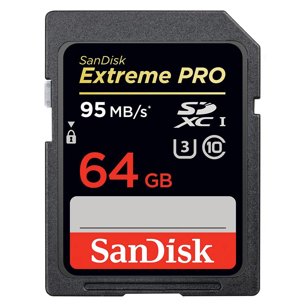 SanDisk Extreme Pro SDHC UHS-I 64GB 記憶卡U3 (公司