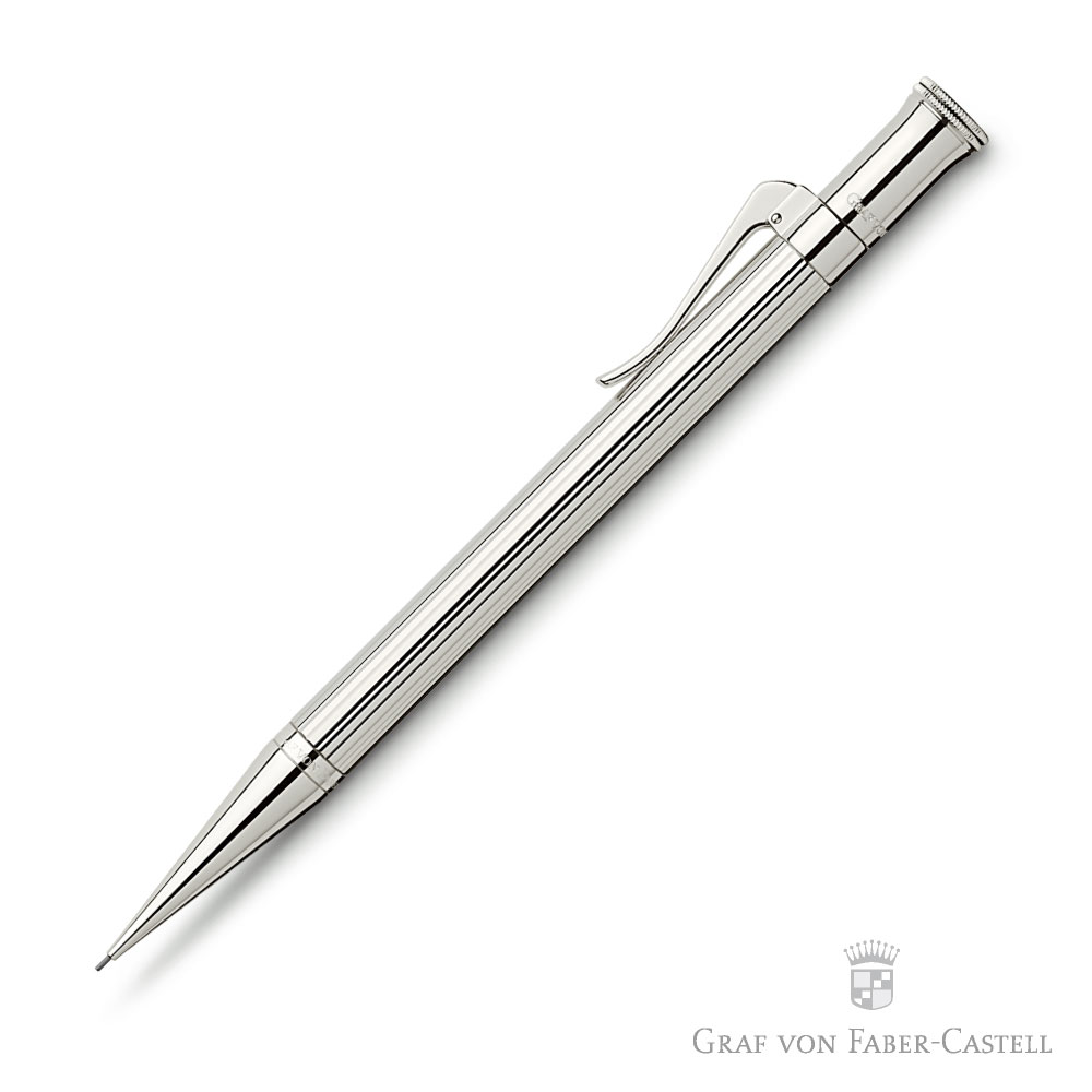 GRAF VON FABER-CASTELL  經典系列鍍白金自動鉛筆