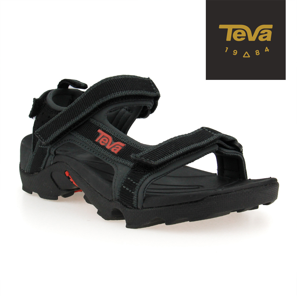 TEVA 美國 中童 K Tanza 運動涼鞋(黑灰)