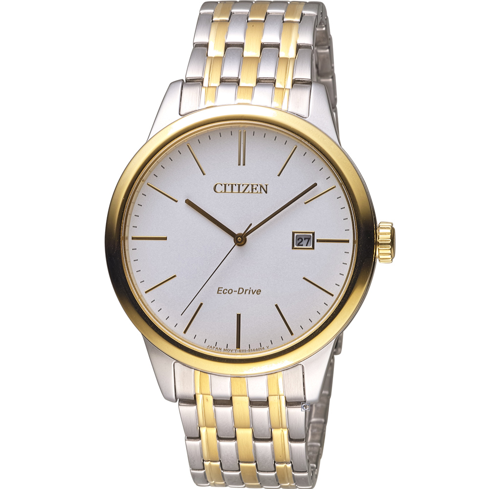 CITIZEN 星辰 經典百搭時尚紳士錶(BM7308-58A)-雙色/40mm