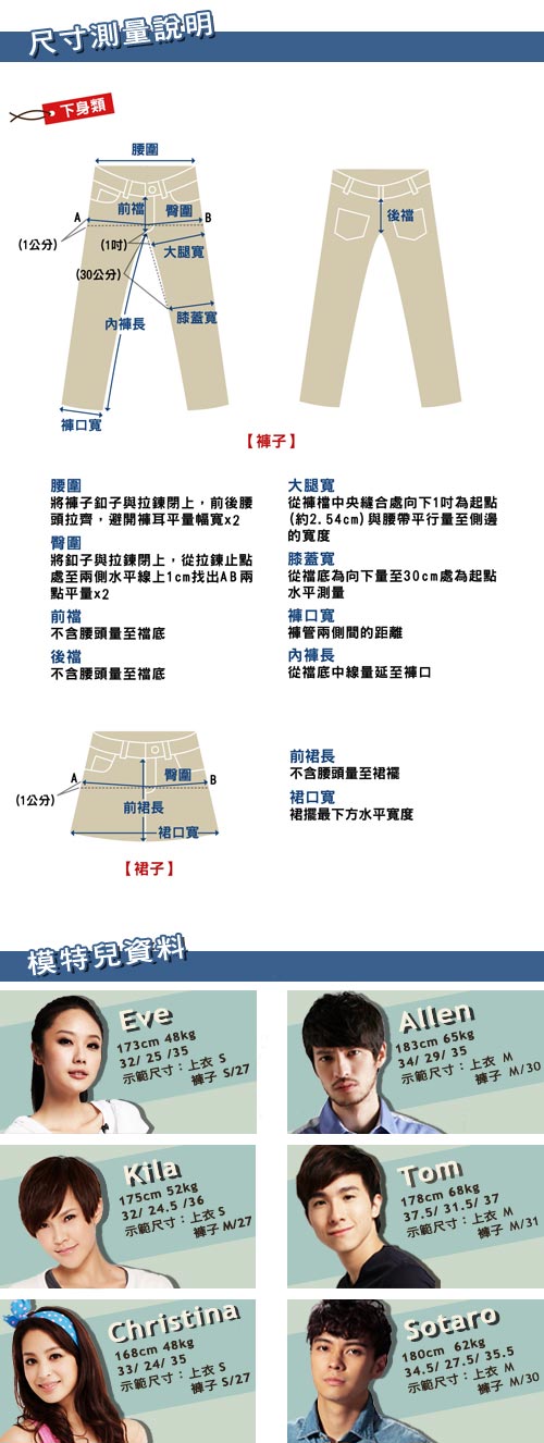 5th STREET 壯闊精髓 1965反折牛仔五分褲-男-拔洗藍