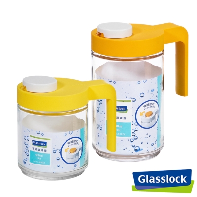 Glasslock玻璃調味油壺-實用2入組