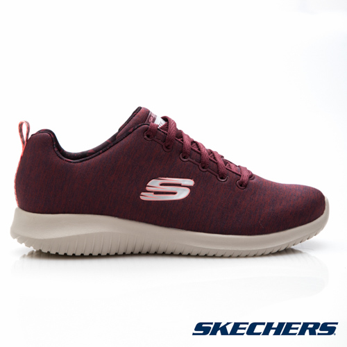 SKECHERS (女) 運動系列 ULTRA FLEX-12834BURG