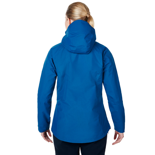 【Berghaus 貝豪斯】女款HS銀離子防水透氣兩件式外套H22F25藍