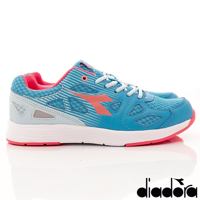 DIADORA-緩震輕彈慢跑款 RSI026藍(女段)