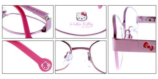 Hello Kitty兒童眼鏡 甜美蝴蝶結系列/氣質淡紫#HEMM047 C10