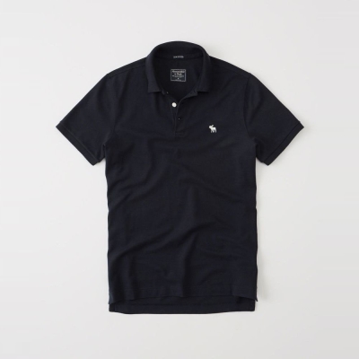 AF a&f Abercrombie & Fitch POLO 藍色 350