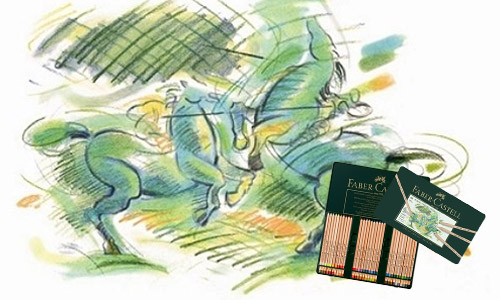 Faber-Castell PITT藝術家級粉彩色鉛筆24色