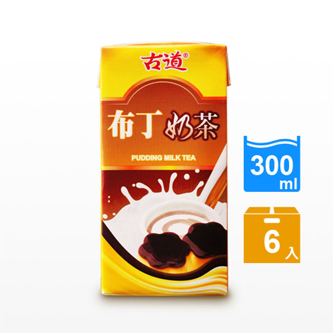 古道 布丁奶茶(300mlx6瓶)