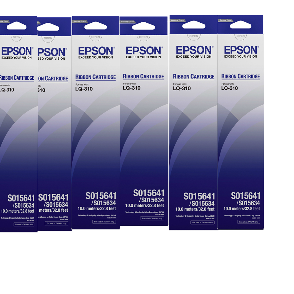 (六入)EPSON S015641色帶(適用LQ-310)