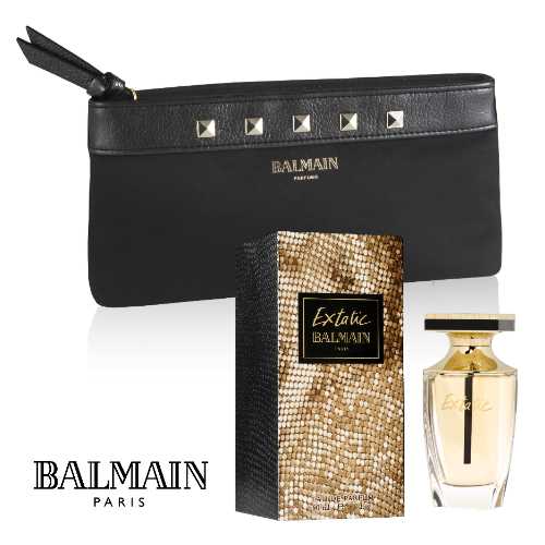 BALMAIN 華麗搖滾女性淡香精60ml(贈鉚釘化妝包)