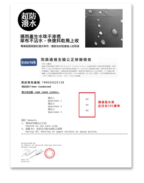 2mm 活力防風瑜珈手開傘 (黃色)