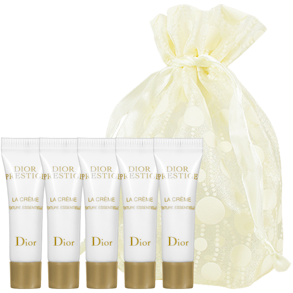 Dior 迪奧 精萃再生花蜜乳霜(3ml)(條)(新包裝)5入旅行袋組