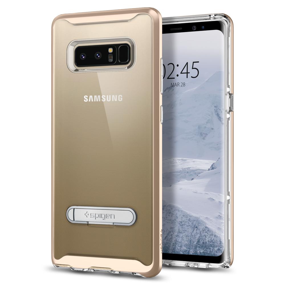 Spigen Galaxy Note 8 Crystal Hybrid-立架透明保護殼