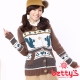 betty’s貝蒂思　松鼠剪影粗針毛衣外套(咖啡色) product thumbnail 1