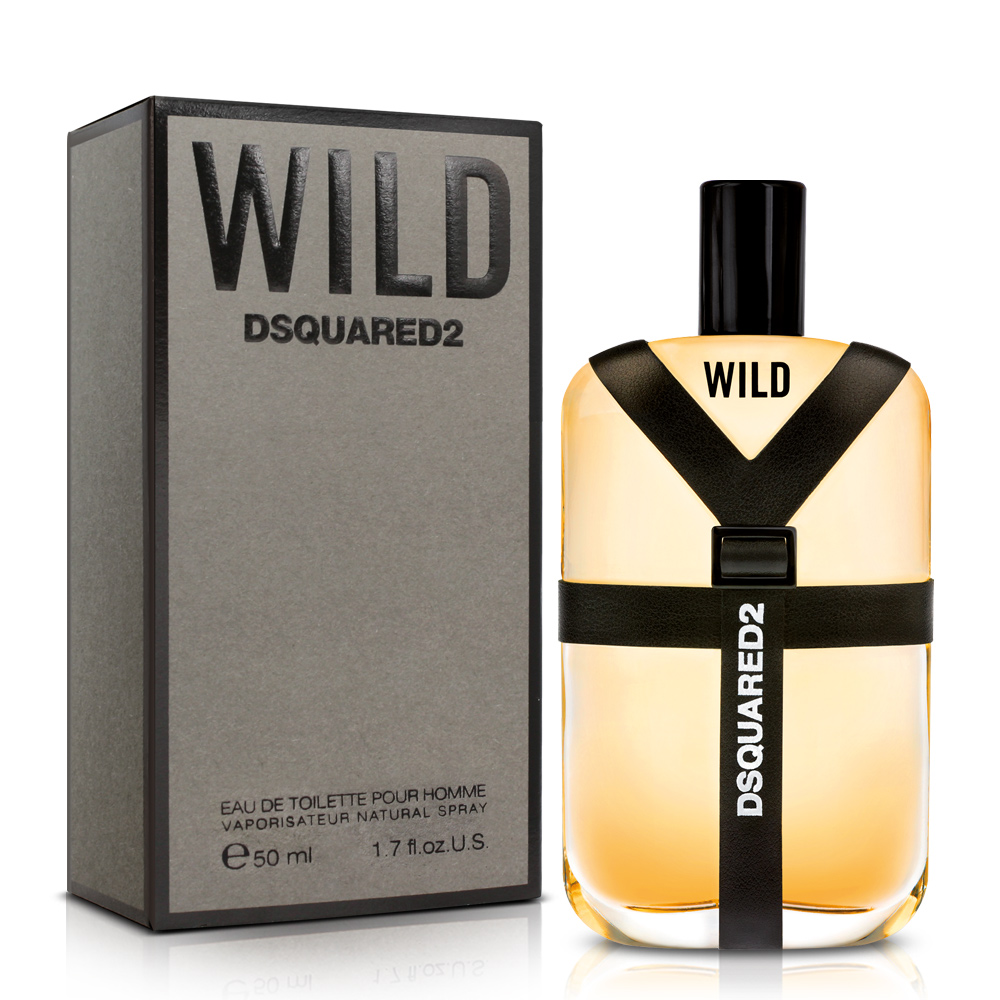 DSQUARED2 WILD 男性淡香水50ml 隨機送品牌小香