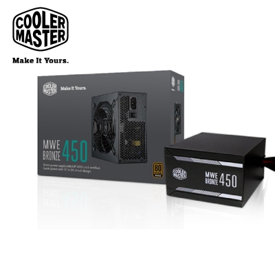 Cooler Master MWE 80Plus銅牌 450W 電源供應器