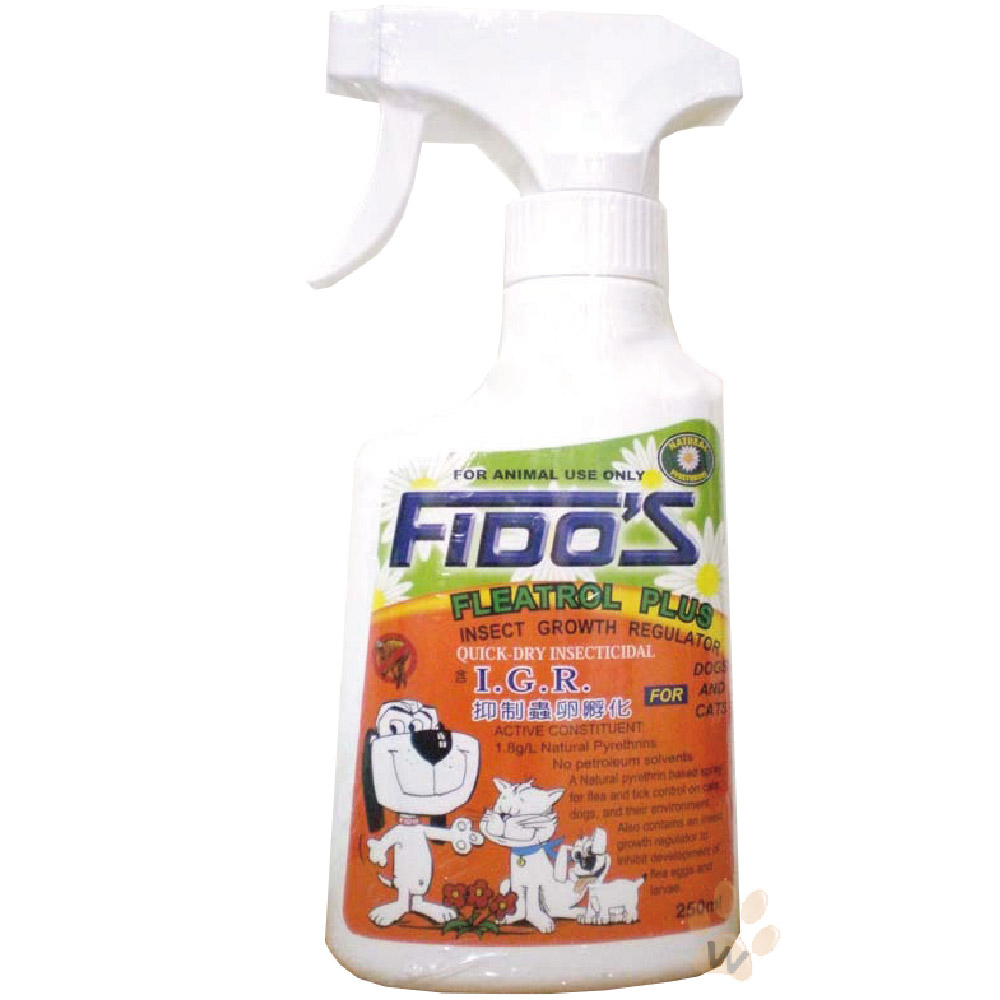 Fido’s天然除蟲菊精-蚤蜱除噴劑250ml