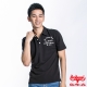 BOBSON 男款POLO短袖上衣(黑灰22051-87) product thumbnail 1