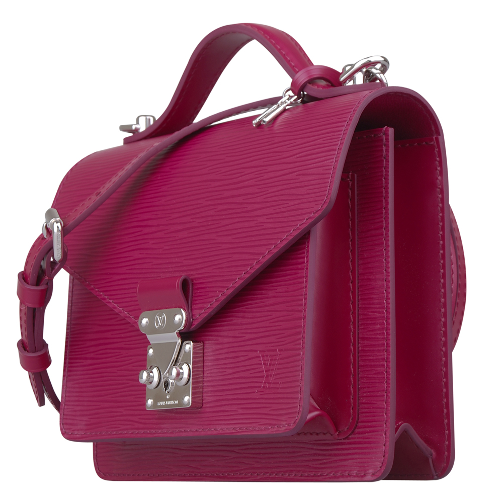 LOUIS VUITTON Epi Monceau BB Fuchsia 841129