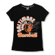 MLB-巴爾的摩金鶯隊雙LOGO疊印短袖T恤-黑(女) product thumbnail 1