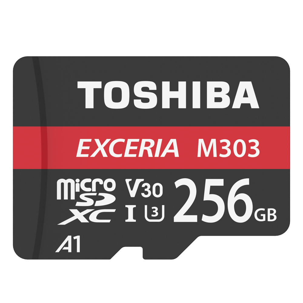 TOSHIBA M303 Micro SDXC UHS-I U3/V30/A1 256G記憶卡